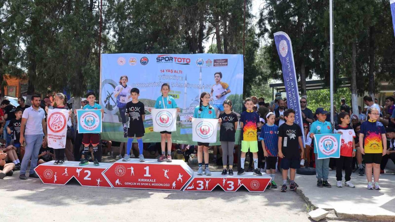 Manisalı sporculardan Oryantiring Türkiye Şampiyonası’nda büyük başarı