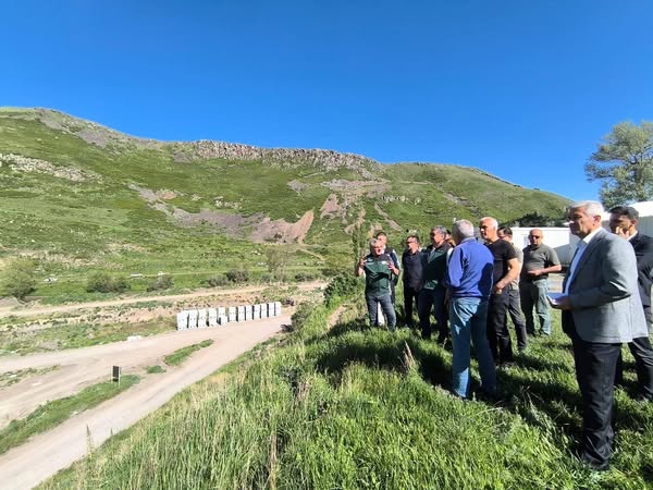 Kars'ta Dev Proje Yerinde İncelendi, DSİ Heyetinden Teknik Değerlendirme