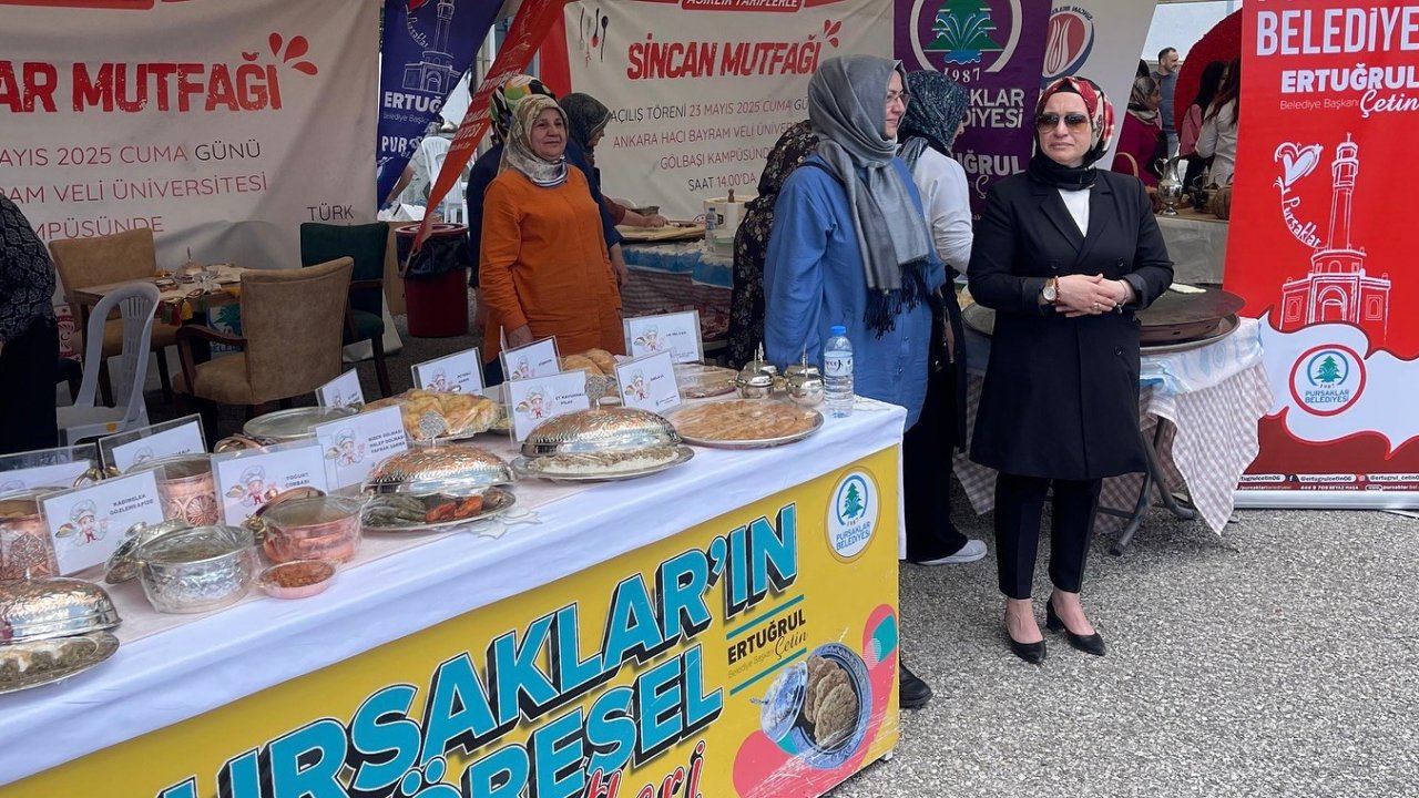Pursaklar’ın yöresel lezzetleri görücüye çıktı