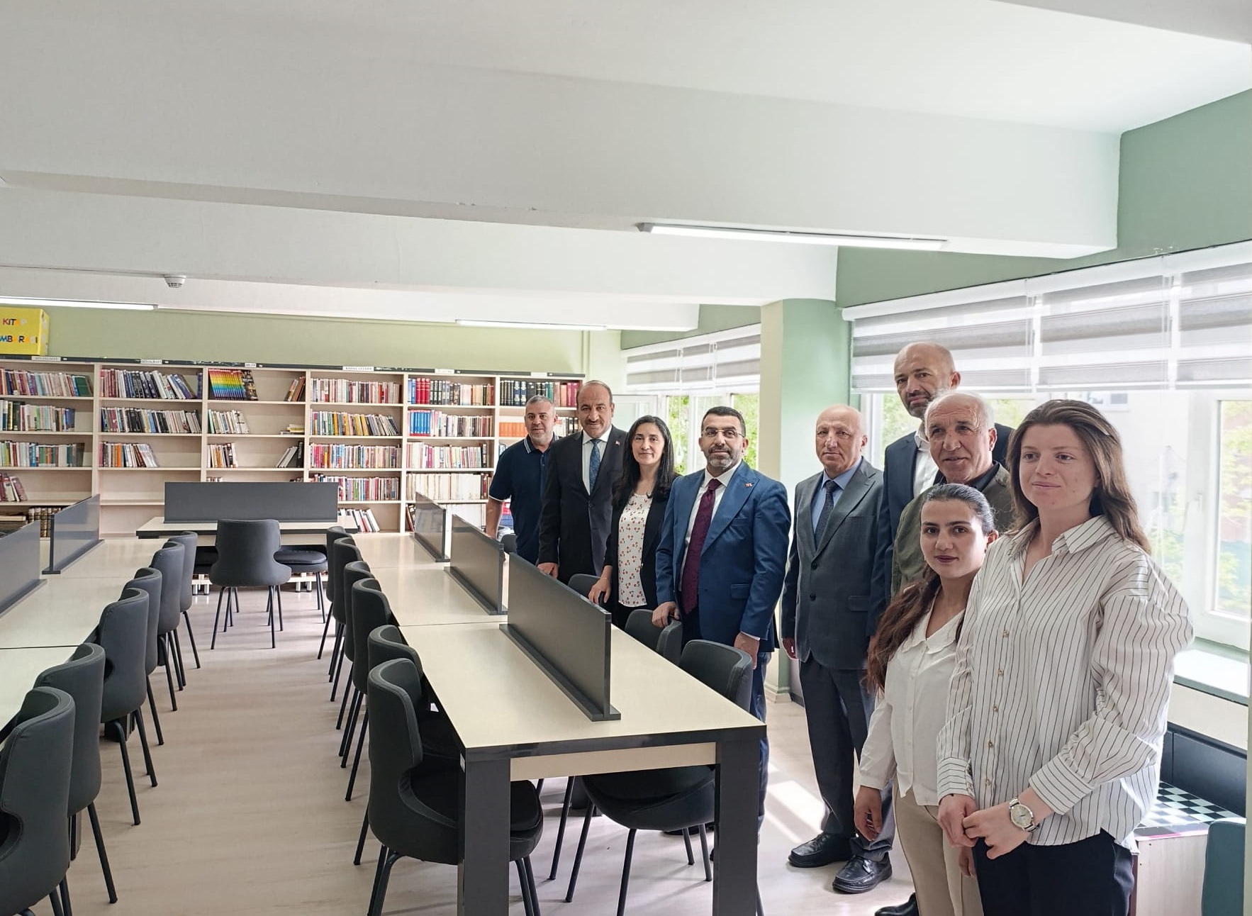 Alparslan Anadolu Lisesi’ne Modern Kütüphane Kazandırıldı