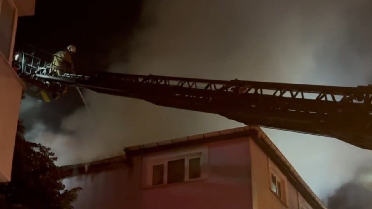 Sarıyer’de anaokulunda başlayan yangın yan binaya sıçradı: 2 kişi dumandan etkilendi