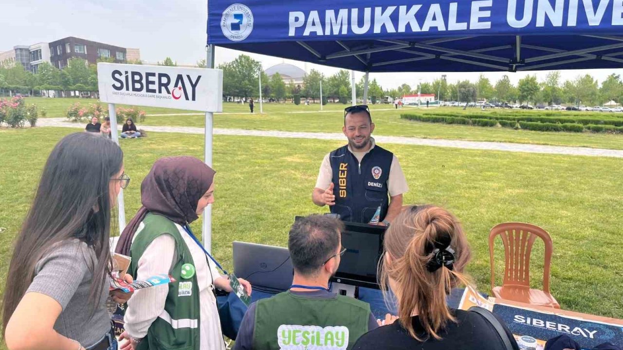 Denizli’de öğrenciler siber güvenlik konusunda bilinçleniyor