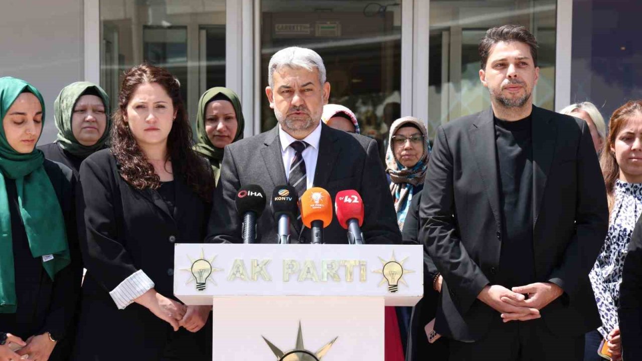 AK Parti Konya İl Başkan Yardımcısı Yıldırım: "Adalet, kalkınma ve demokrasi mücadelemizden bir an bile olsun geri durmayacağız"