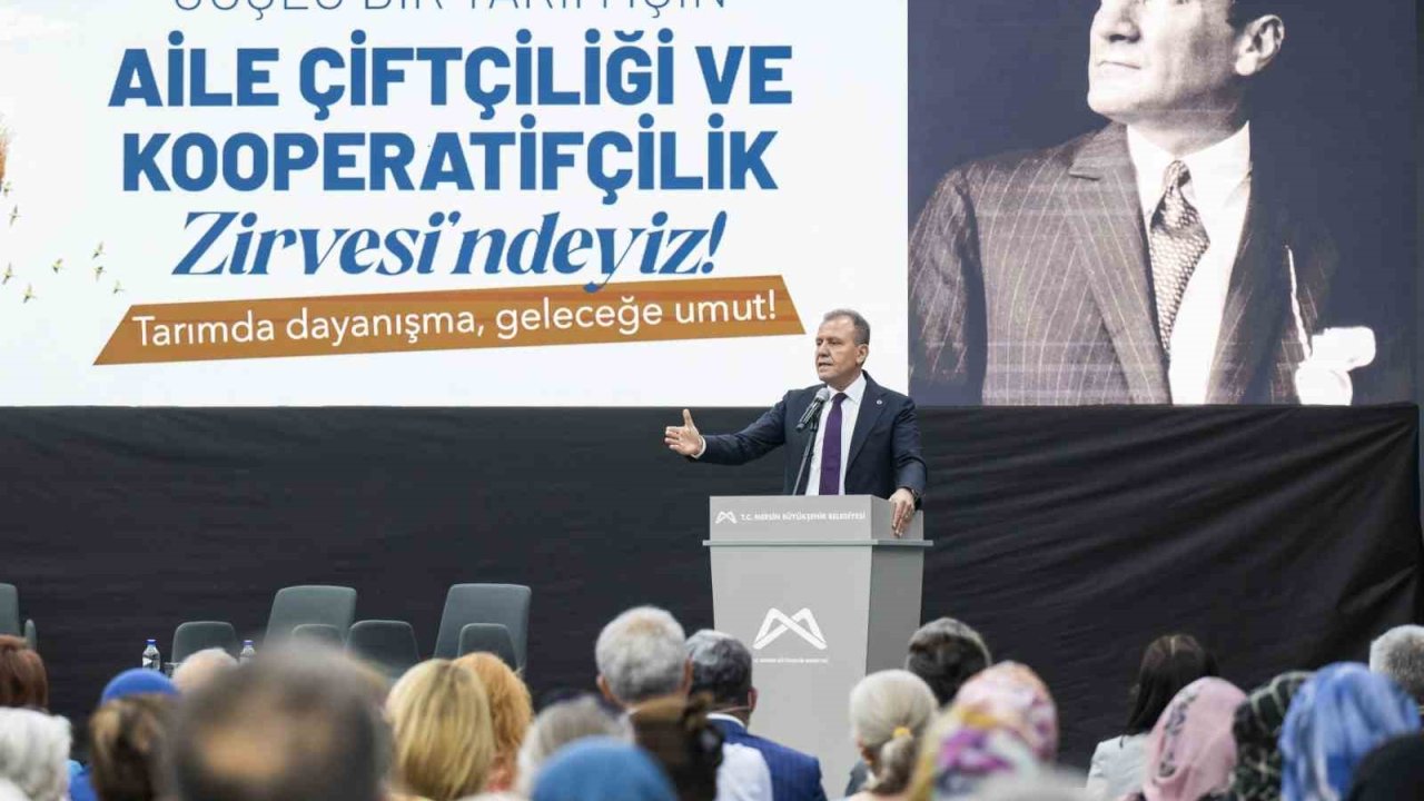 Mersin’de ‘Aile Çiftçiliği ve Kooperatifçilik Zirvesi’ düzenlendi