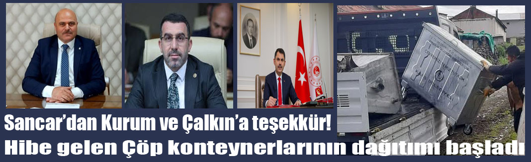 Kars'ta Yeni Çöp Konteynerları Dağıtılmaya Başlandı