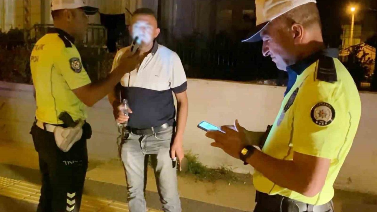 1.24 promil alkollü yakalandı, "Ekmeğimle oynuyorsunuz" dedi