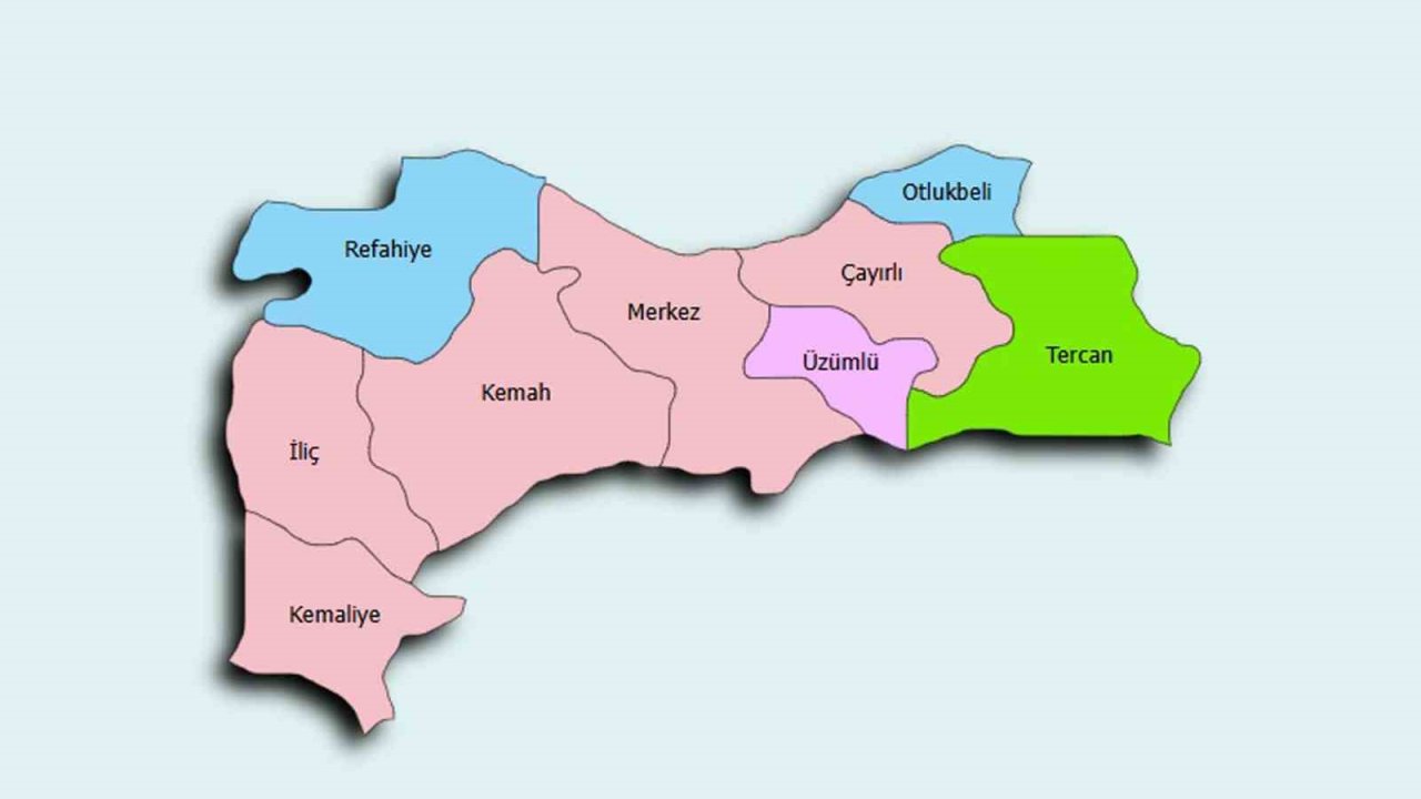 Erzincan’da 2 vali yardımcısı, 4 kaymakam değişti