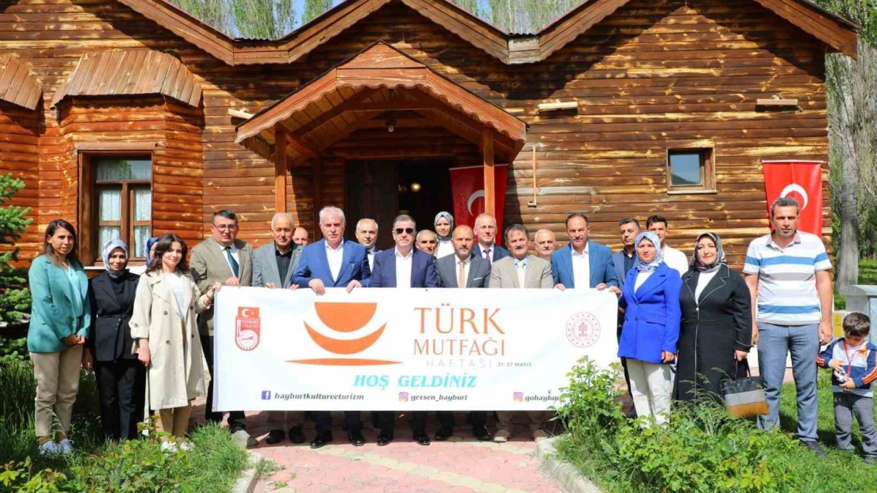 Bayburt’un yöresel lezzetleri tanıtıldı