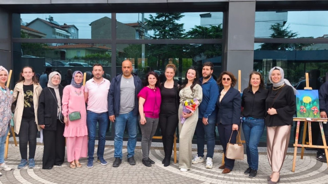 Binnur Uzan’ın öğrencilerinin eserleri büyük ilgi gördü