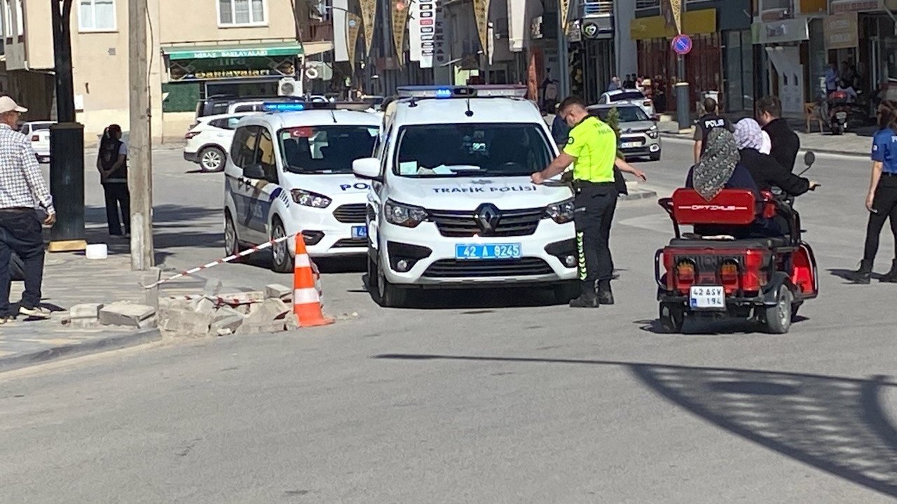 Kulu’da motosiklet denetimleri sıklaştırıldı