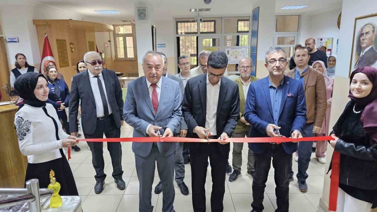Şaphane Karamanca köyünde sergi açılışı