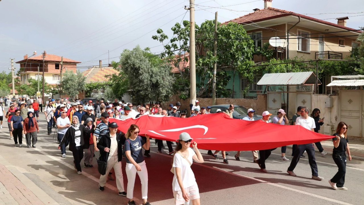 Geleneksel Kızılcabölük yürüyüşü 25. kez gerçekleşti