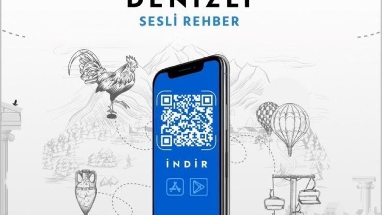 Denizli’nin sesli rehber uygulaması kullanıma açıldı