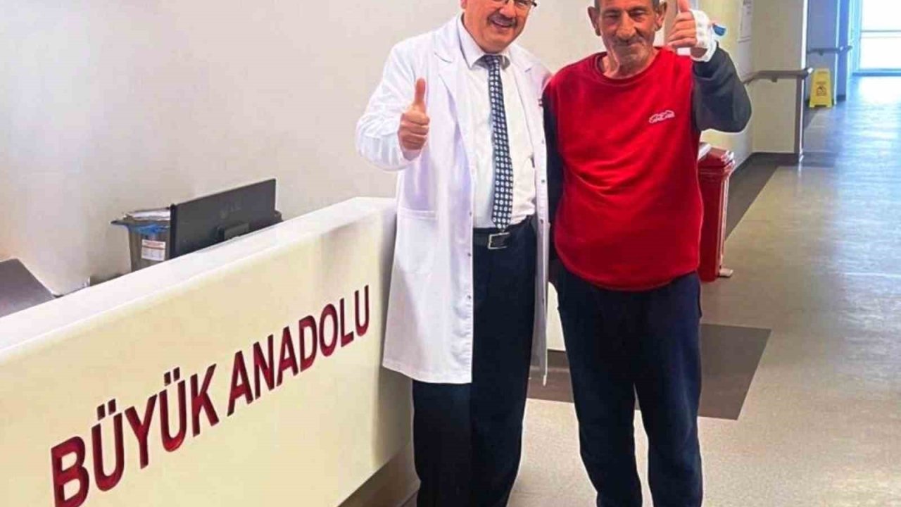 Artvinli hasta Samsun’da şifa buldu