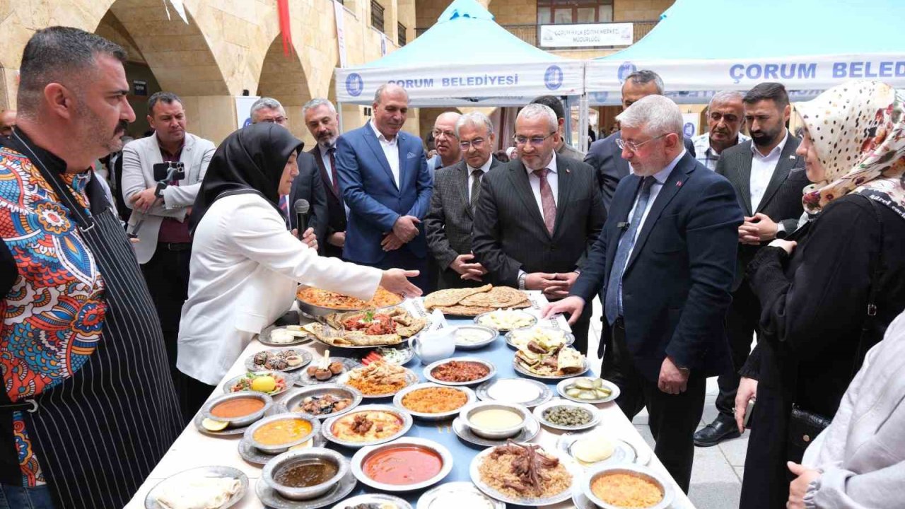 Çorum’un yöresel lezzetlerine yoğun ilgi