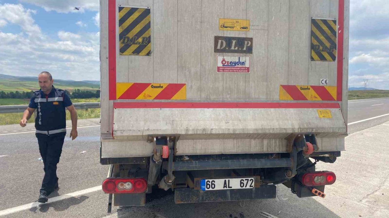 Yozgat’ta trafik kazası: 1 ağır yaralı