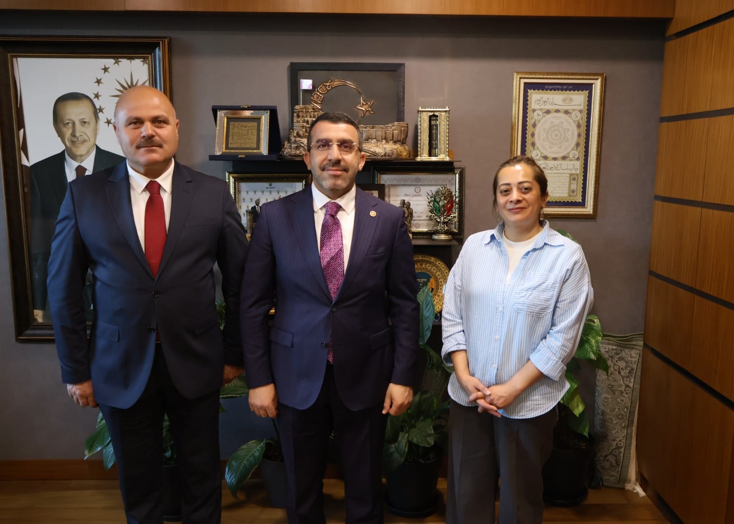 TBMM’de Kars İçin Buluşma, Çalkın AK Parti Kars Teşkilatını Ağırladı