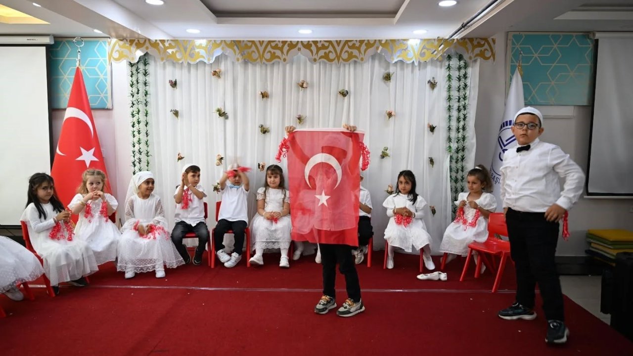 Kırklareli’nde 4-6 yaş Kur’an kursları yıl sonu etkinliği düzenlendi