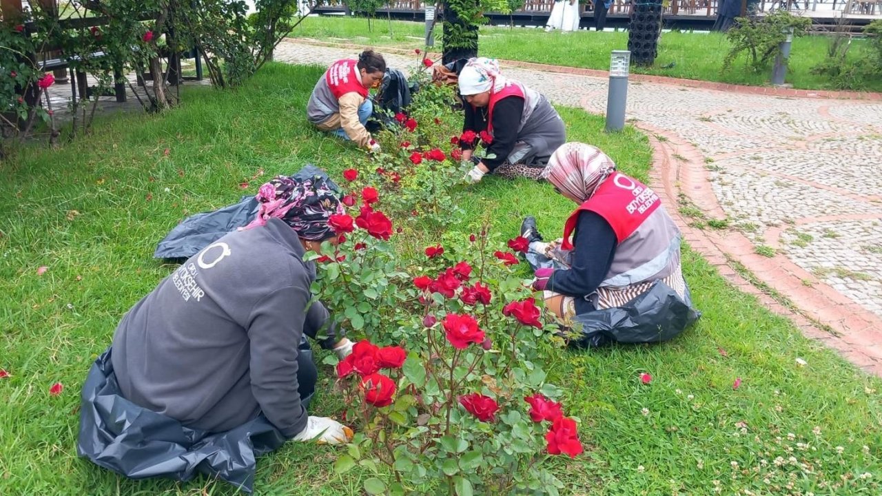 Ordu’nun dört bir yanı çiçek bahçesine dönüştürüldü