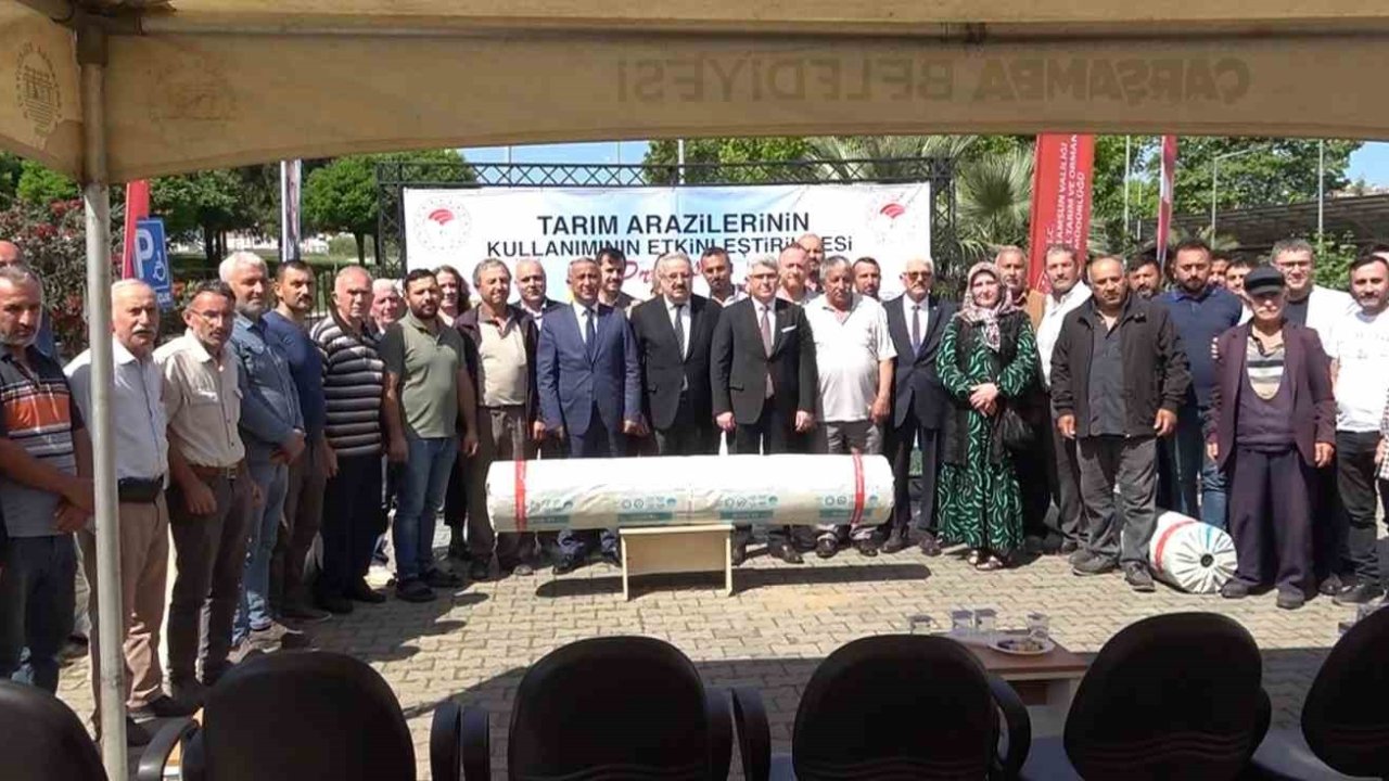 Üreticiye sera örtüsü desteği