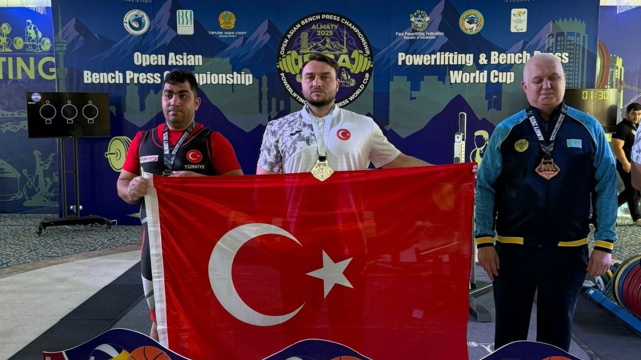 Görme Engelliler Dünya Kupası’nda 165 kiloyla şampiyon oldu