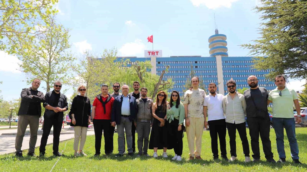 NEÜ Kurumsal İletişim Koordinatörlüğü’nden TRT’ye teknik ziyaret