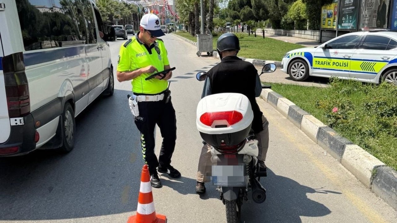 Manisa’da 91 motosiklet trafikten men edildi