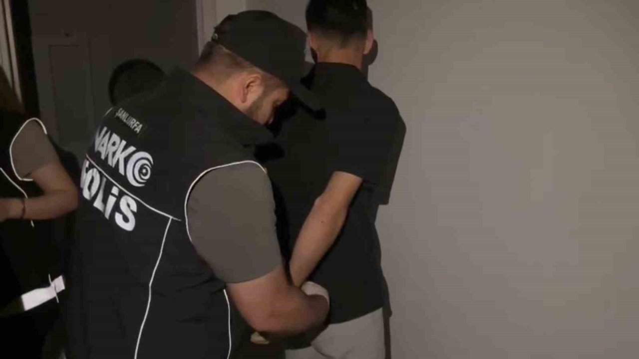 Şanlıurfa merkezli uyuşturucu operasyonu: 53 gözaltı