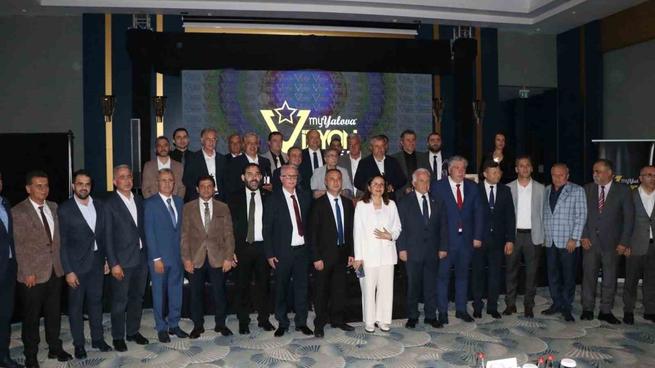 Yalova’da vizyon ödülleri sahiplerini buldu