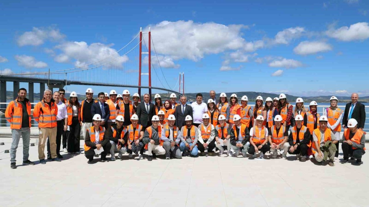 Türkiye’nin mega projesi genç mühendis adaylarına ilham verdi