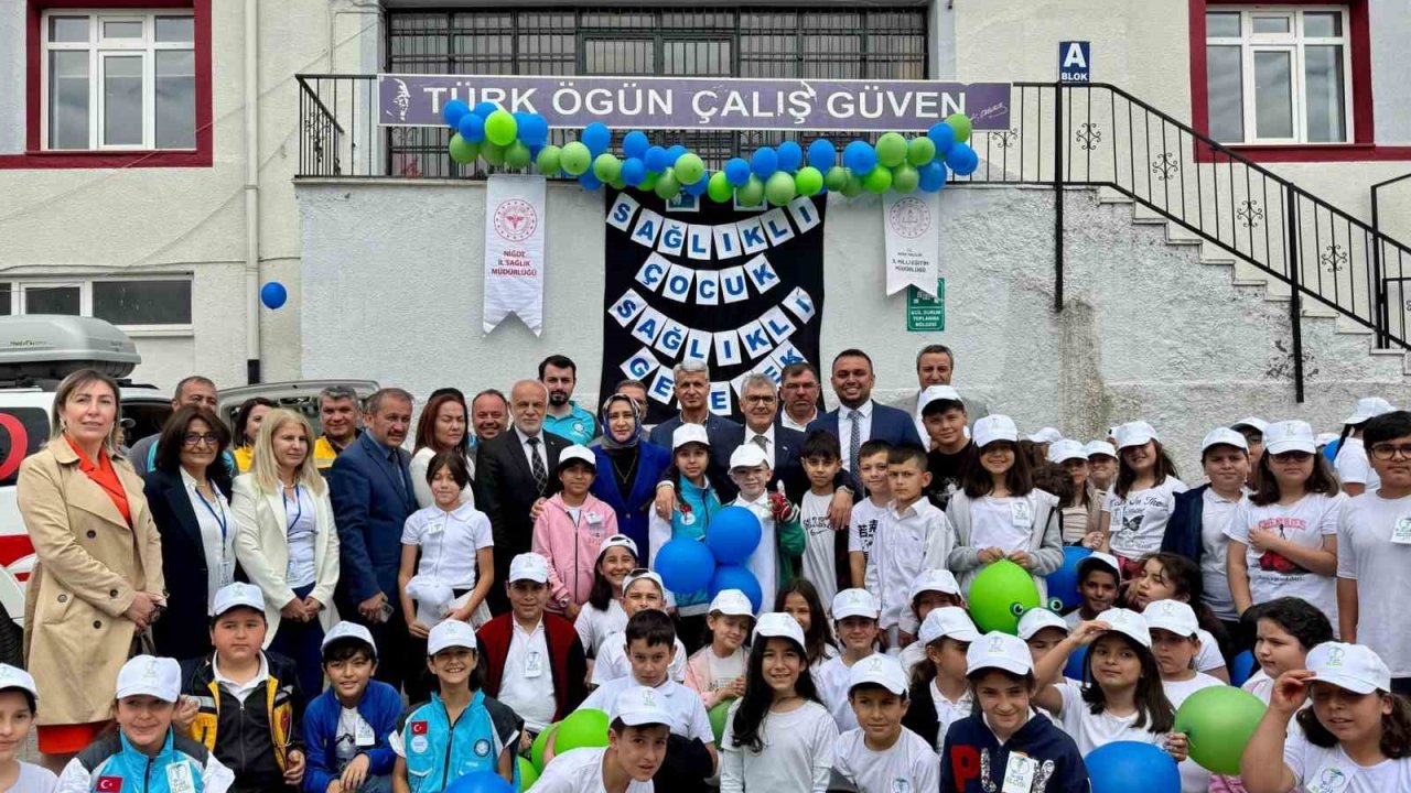 ’Sağlıklı Çocuk, Sağlıklı Gelecek’ projesi Niğde’de hayata geçti