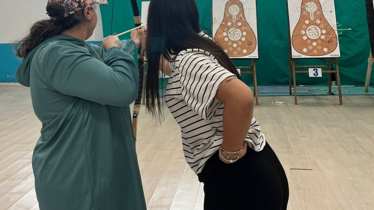 Bayburt’ta TRSM hastalarına yönelik okçuluk yarışması düzenlendi