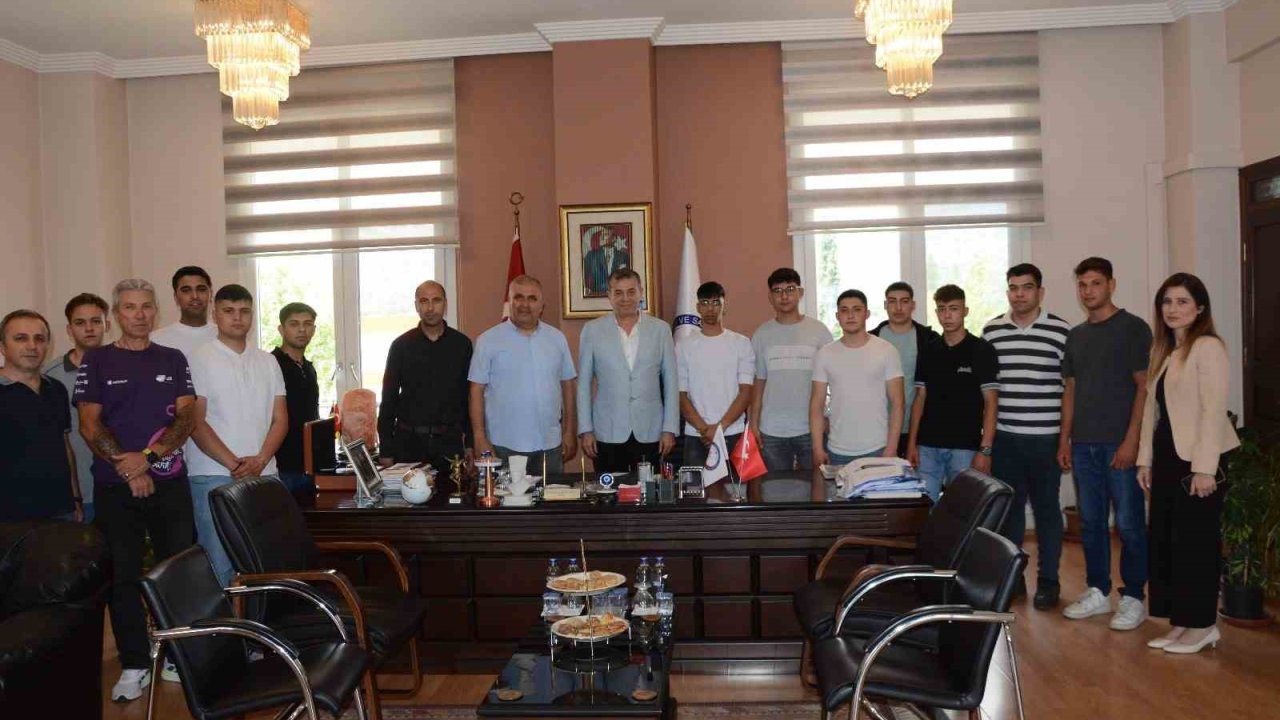 Başkan Künkcü geleceğin ahilerini ağırladı