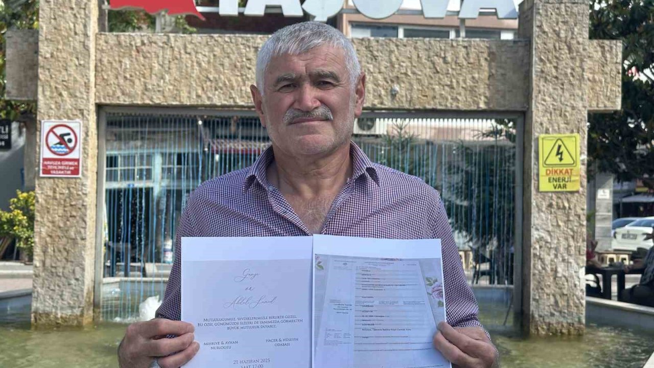41 yıl Almanya’da çalıştı, oğlunun düğününe gidemiyor: Schengen vizesi için yardım bekliyor