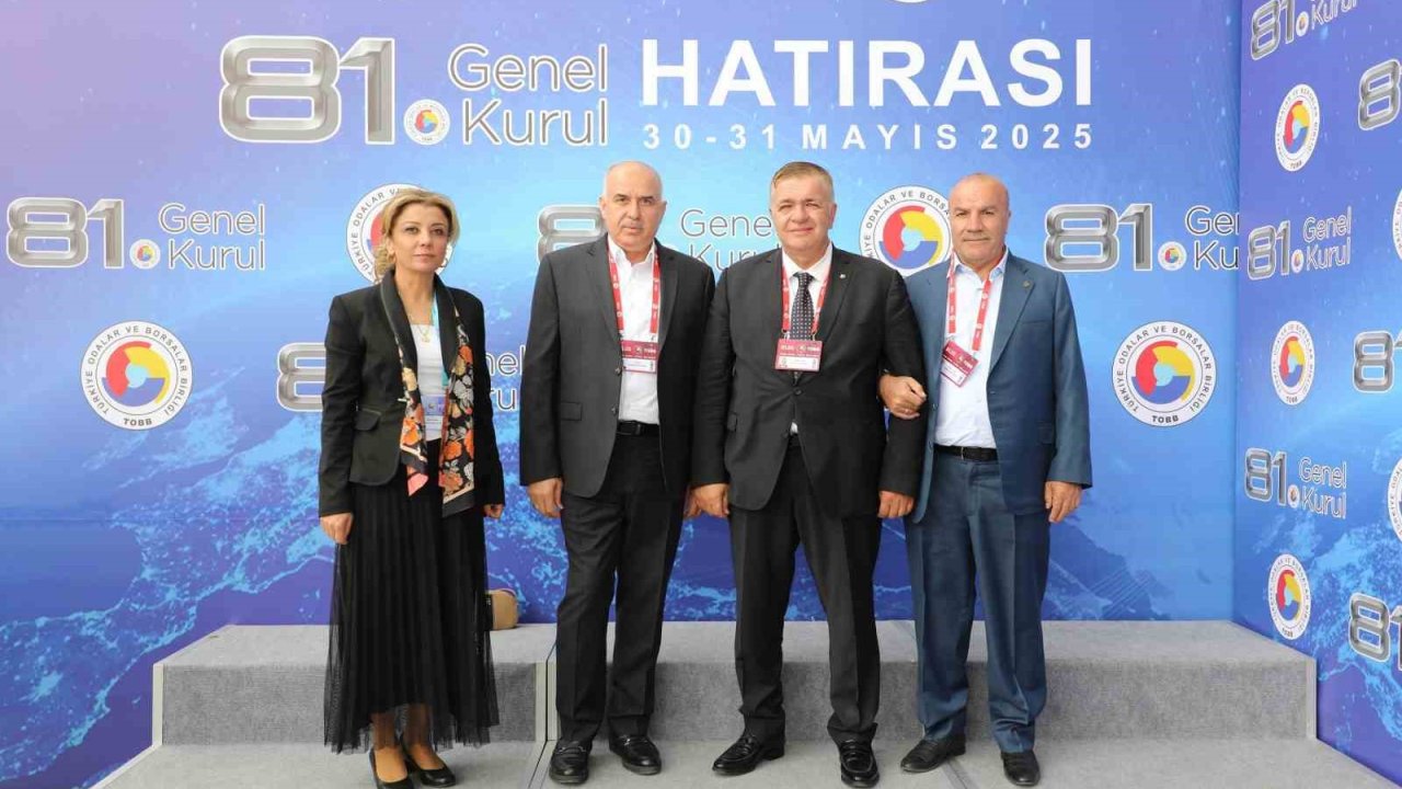 GTB Heyeti, TOBB 81. Genel Kurulu’na katıldı