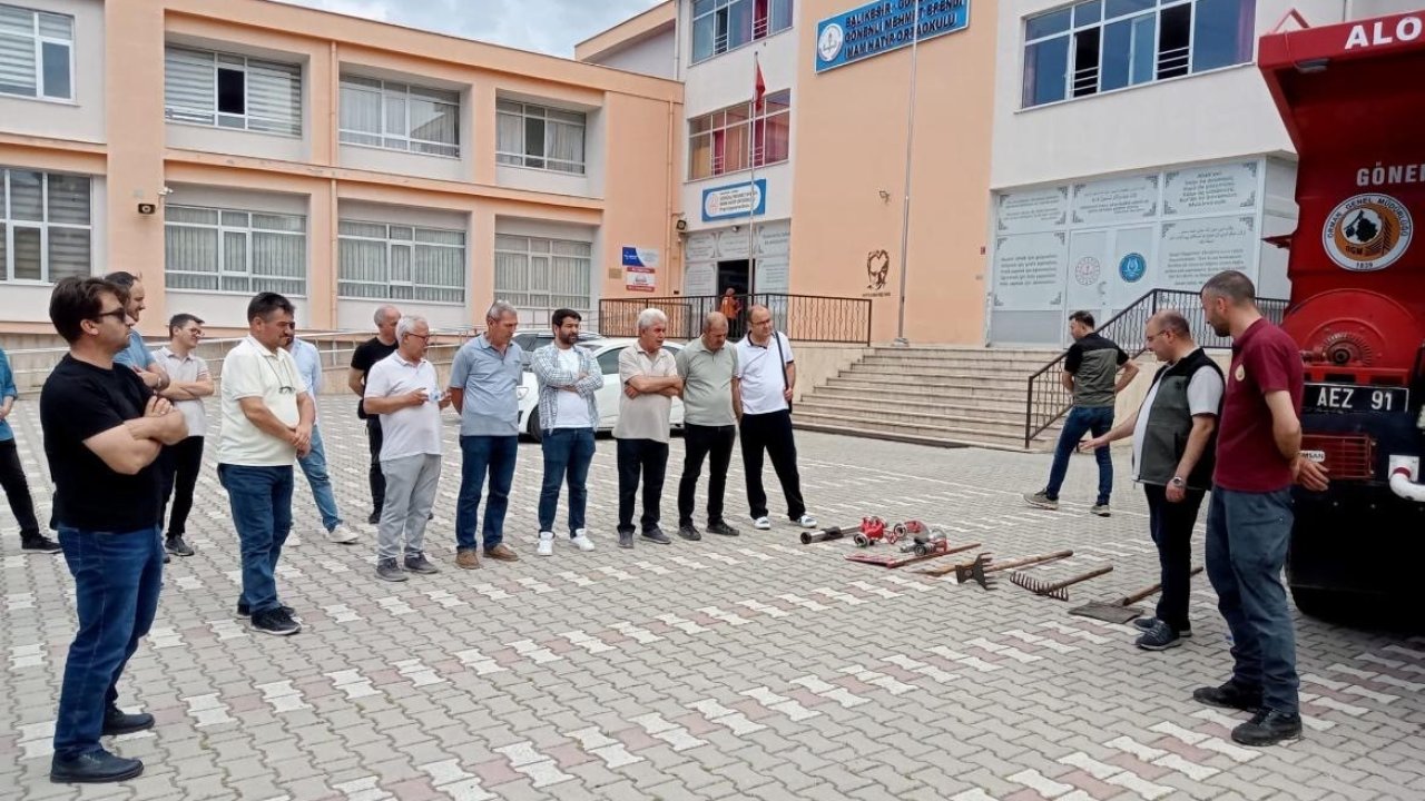 Balıkesir’de orman yangınlarına karşı farkındalık eğitimleri sürüyor