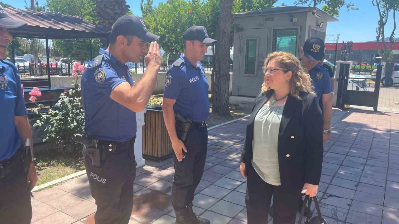 Kaymakam Doğru, kolluk kuvvetleri ile bir araya geldi