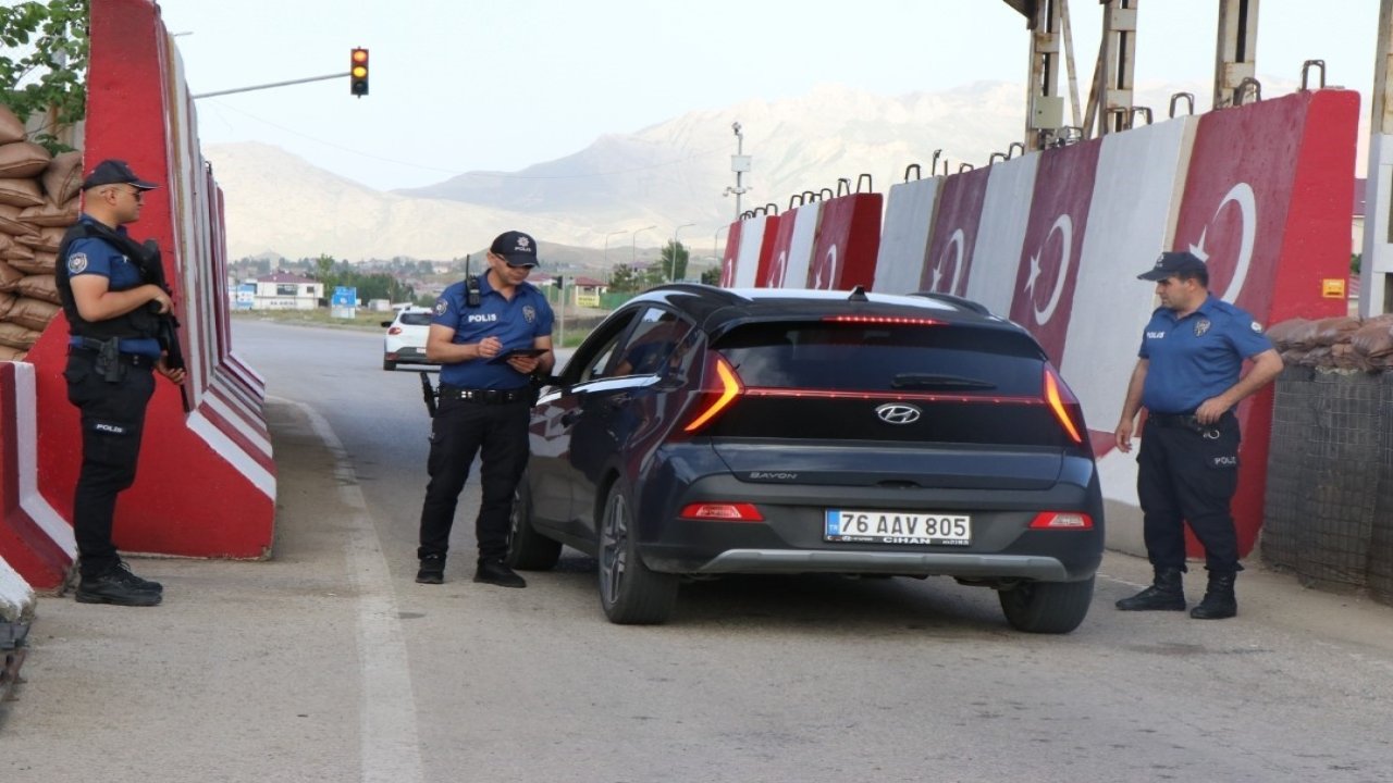 Doğubayazıt’ta bayram öncesi trafik denetimi