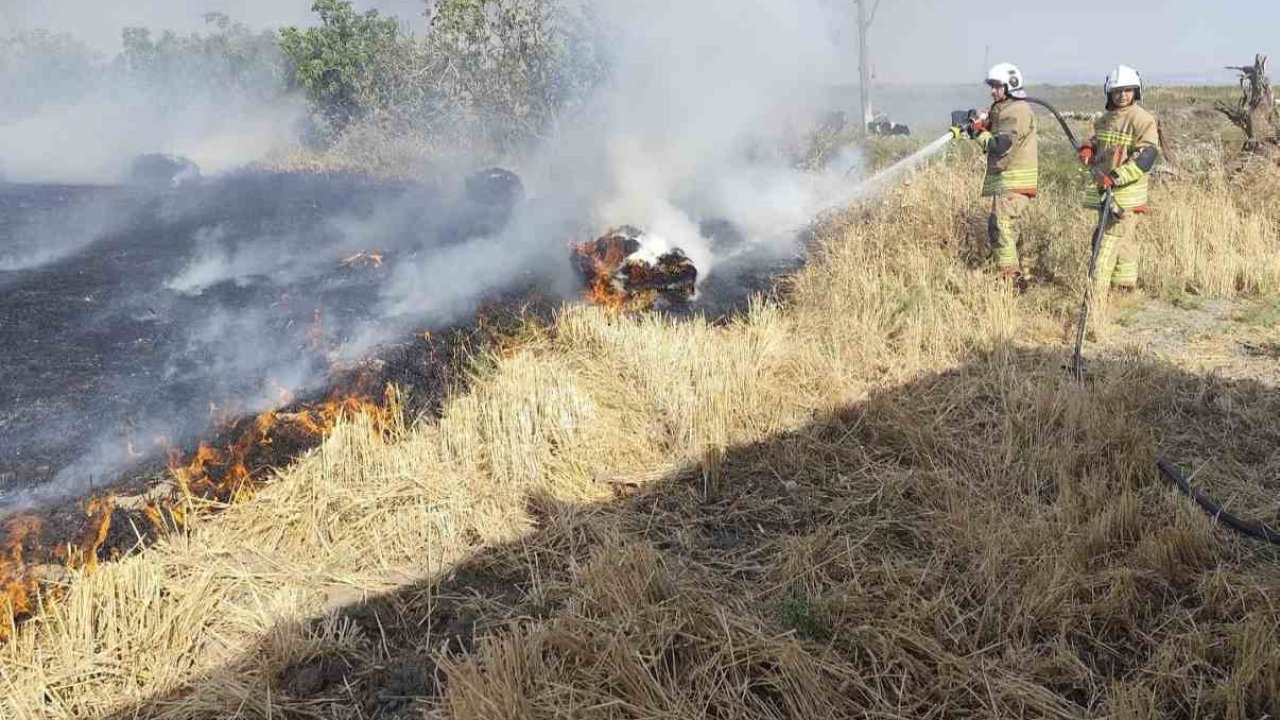 Antakya’da saman balyaları yandı