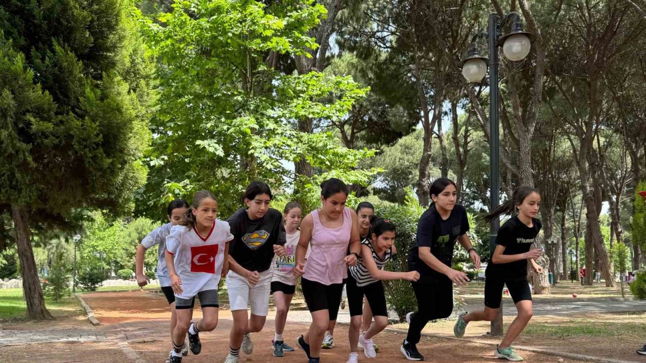 Genç sporcular kıyasıya mücadele etti