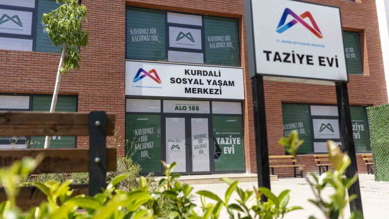 Mersin Büyükşehir Belediyesinden vatandaşlara cenaze ve taziye hizmeti