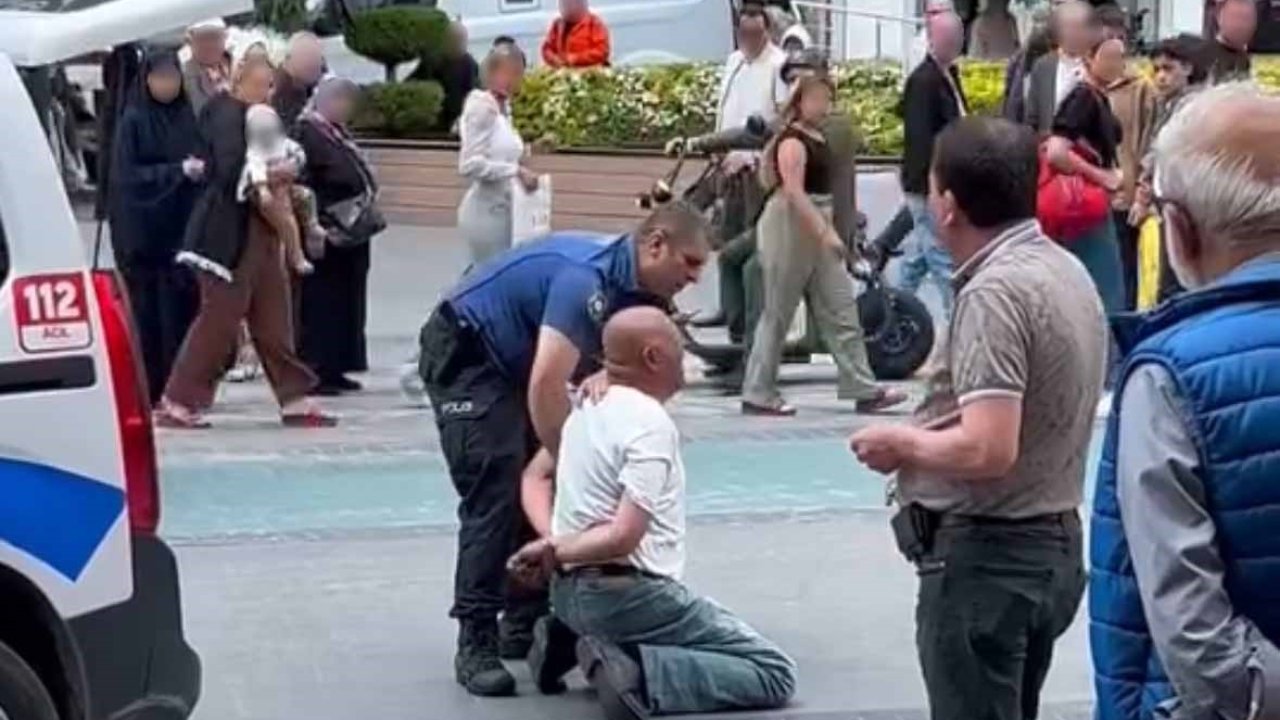 Çevreye rahatsızlık veren şüpheli gözaltına alındı