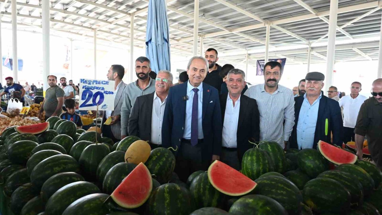 Çankaya Mahallesinin ilk kapalı pazarı hizmete açıldı