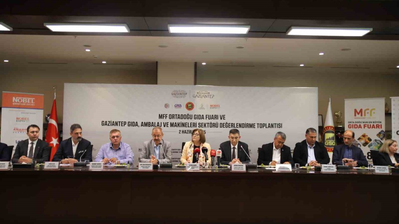 GSO’da gıda fuarı ve sektör değerlendirme toplantısı gerçekleştirildi