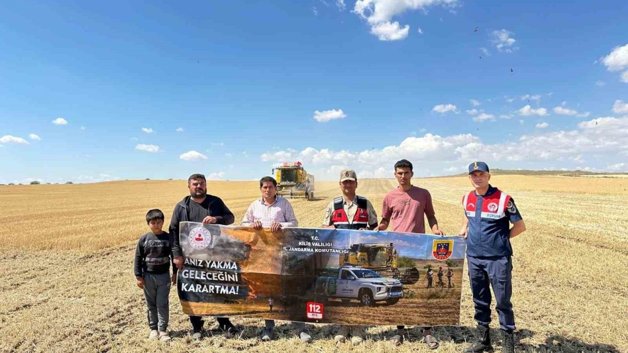Jandarmadan çiftçiye anız uyarısı
