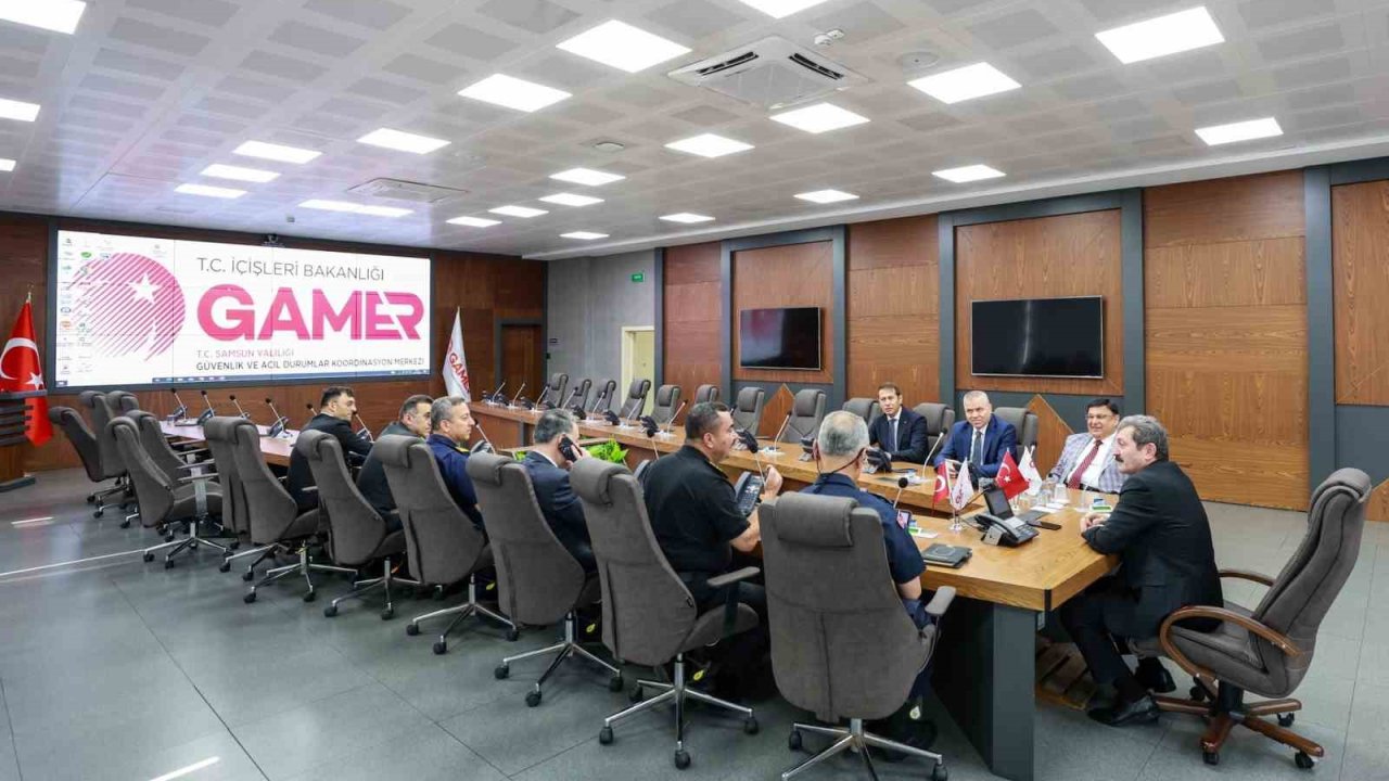 Samsun’da Kurban Bayramı tedbirleri görüşüldü