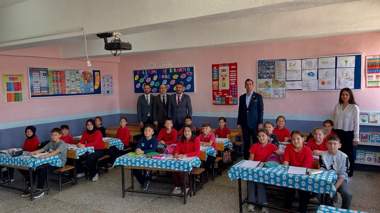 Kaymakam Aslan öğrenciler ile bir araya geldi