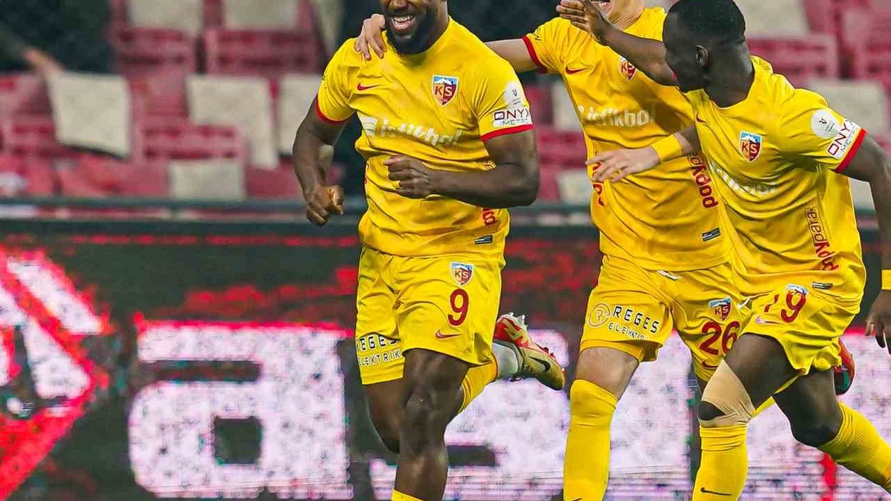 Kayserispor’da en golcü Nazon oldu