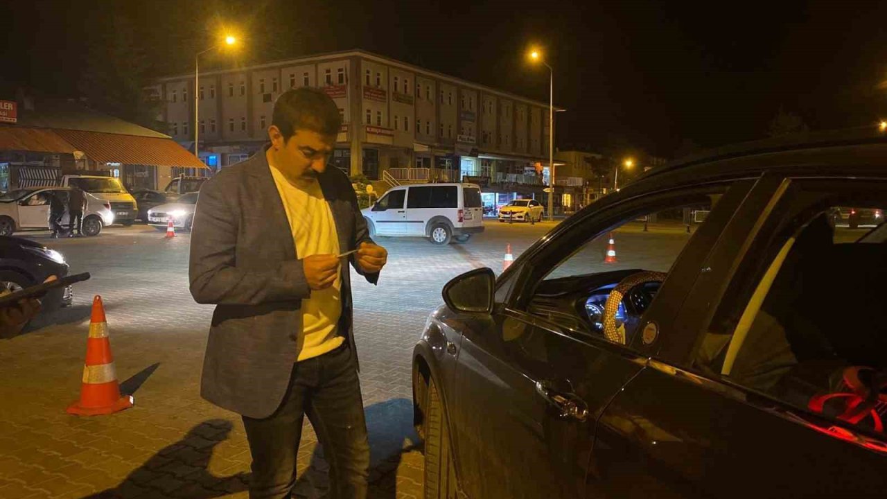 Arpaçay’da kaymakam uygulama yaptı