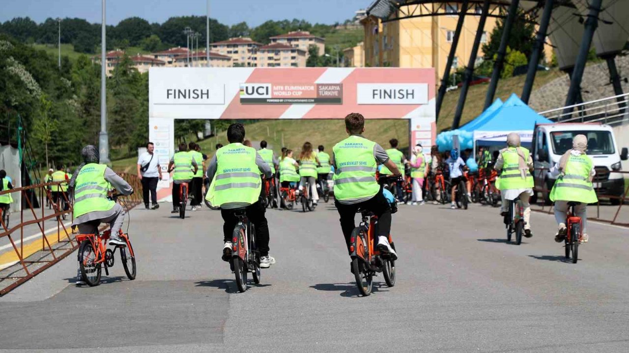 Dünya Bisiklet Günü’nde pedallar vadide sağlıklı bir dünya için döndü